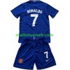 Maillot de Foot Manchester United Cristiano Ronaldo 7 2008-2009 Troisième Retro - Enfant
